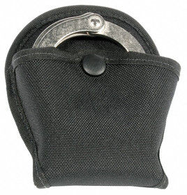 Blackhawk open top handcuff case with traditional cordura finish.